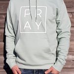 Hoodie sage bidden