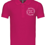 Kinderpolo donkerroze