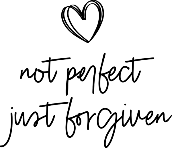 Not perfect just forgiven ontwerp