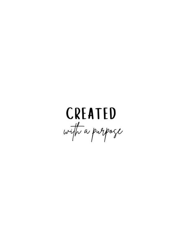 created with a purpose ontwerp