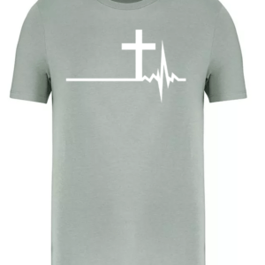 heartbeat with cross