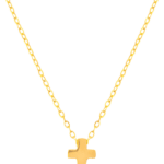 Gouden ketting kruisje