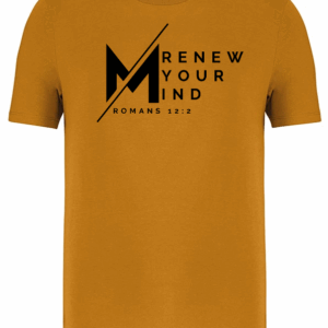 kurkuma tshirt renew your mind