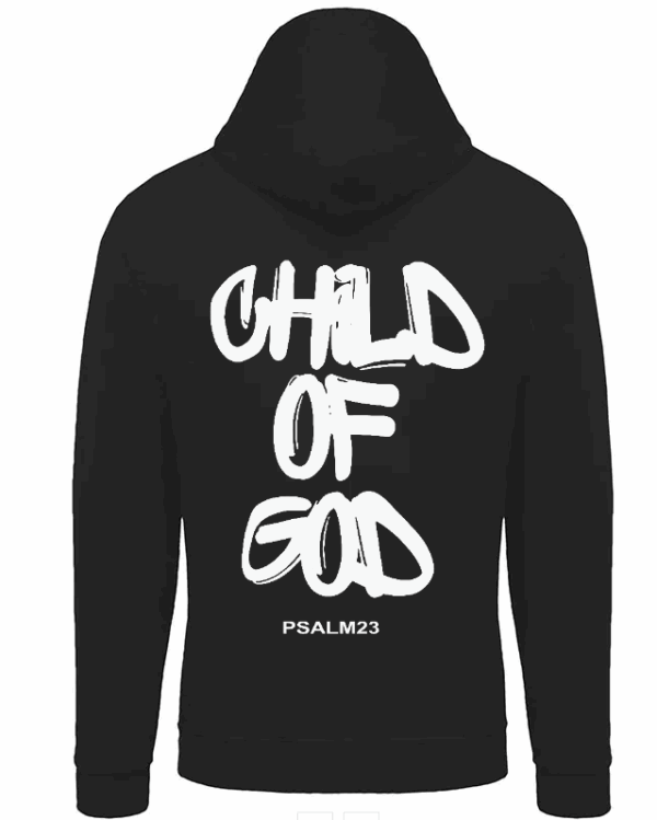 kinderhoodie zwart
